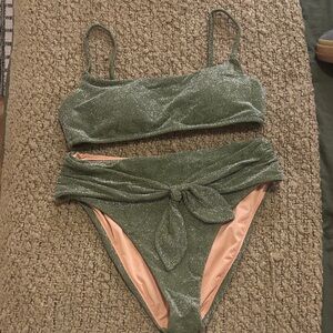 J crew sparkle bikini
